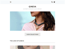 Tablet Screenshot of ginevajewelry.com